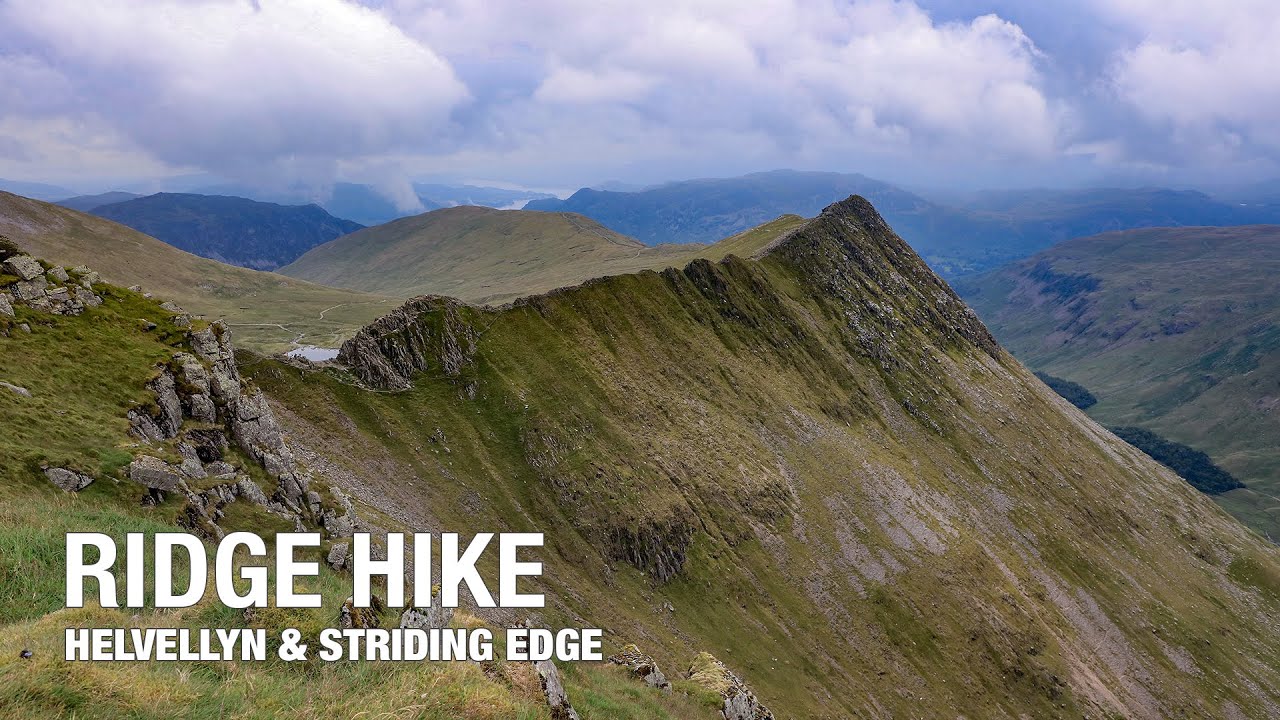 On the Edge! A Helvellyn Ridge Walk Experience | Lake District Hiking