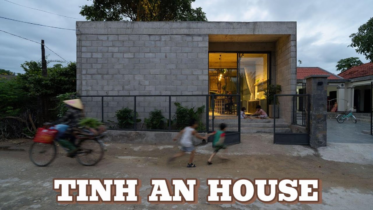 A Small Tropical-Style House for Peaceful Living in the Vietnamese Countryside | Tinh An House