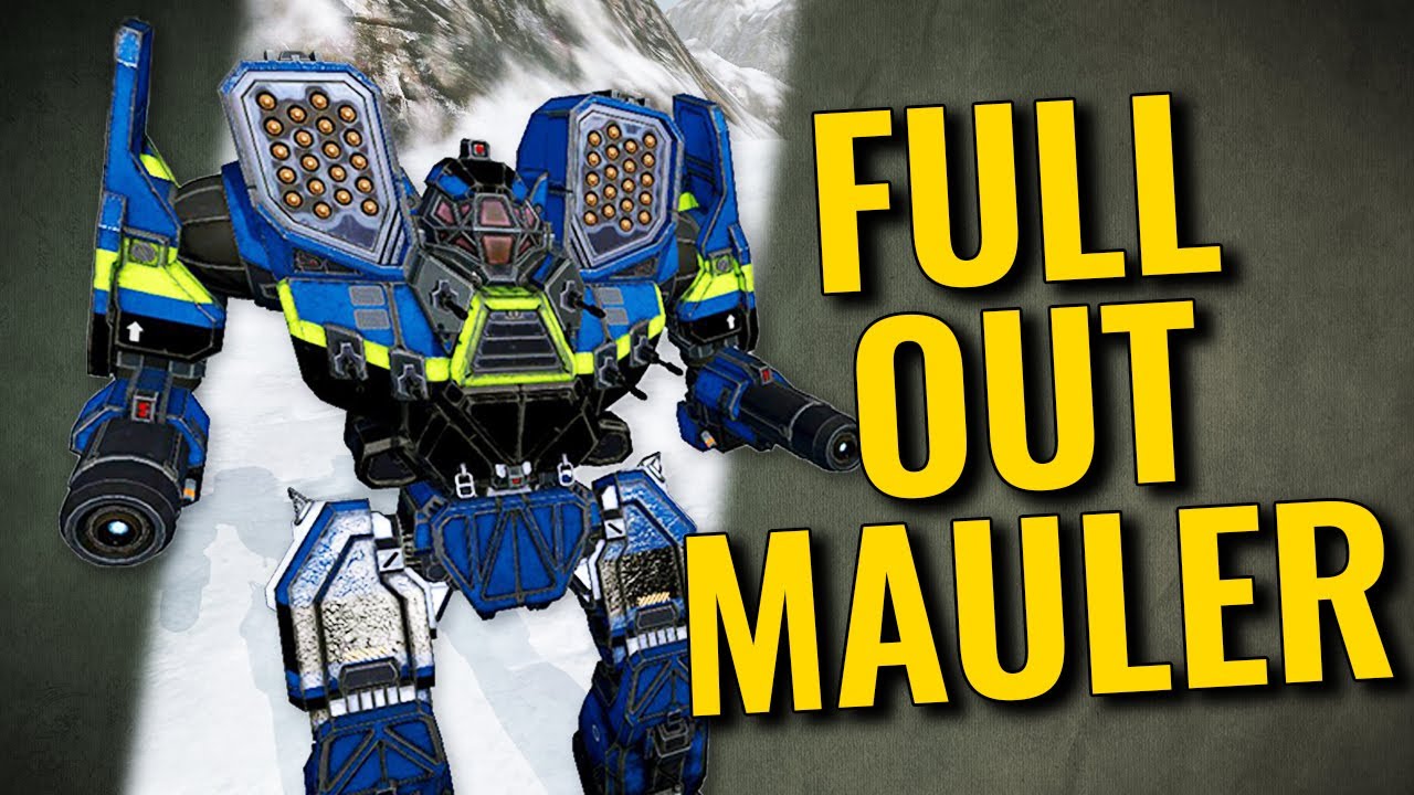 Creative Machine Gun Mauler Build! - German Mechgineering #340 - Mechwarrior Online 2021