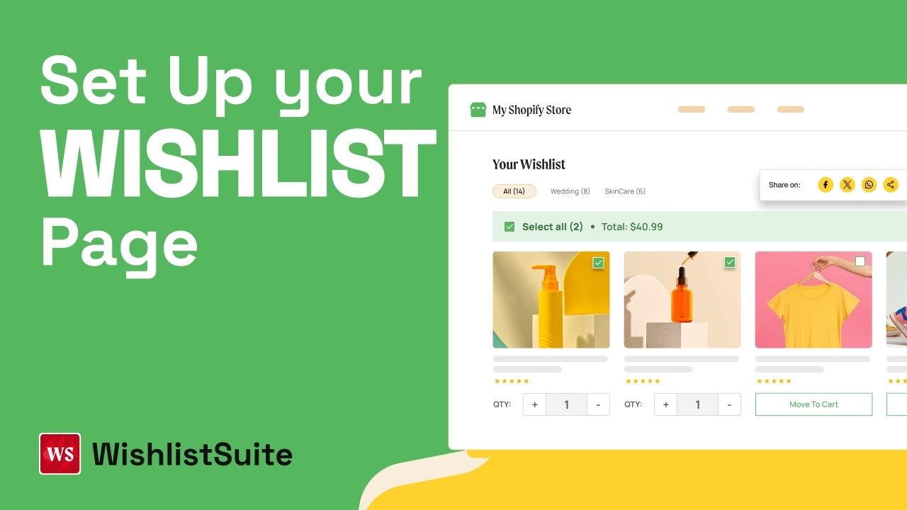How To Set Up Wishlist Page & Wishlist Page Launcher