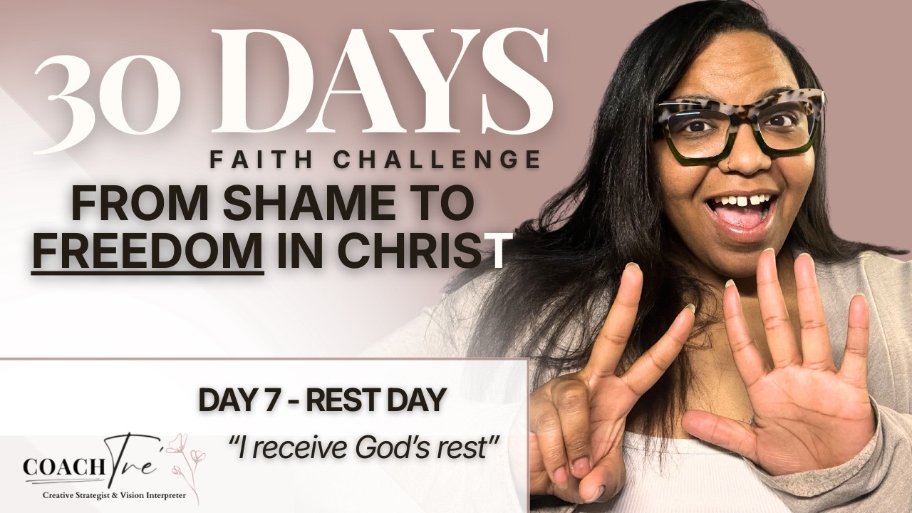 Stop Working So Hard — Embrace Rest | 30-Day Faith Challenge | Day 7
