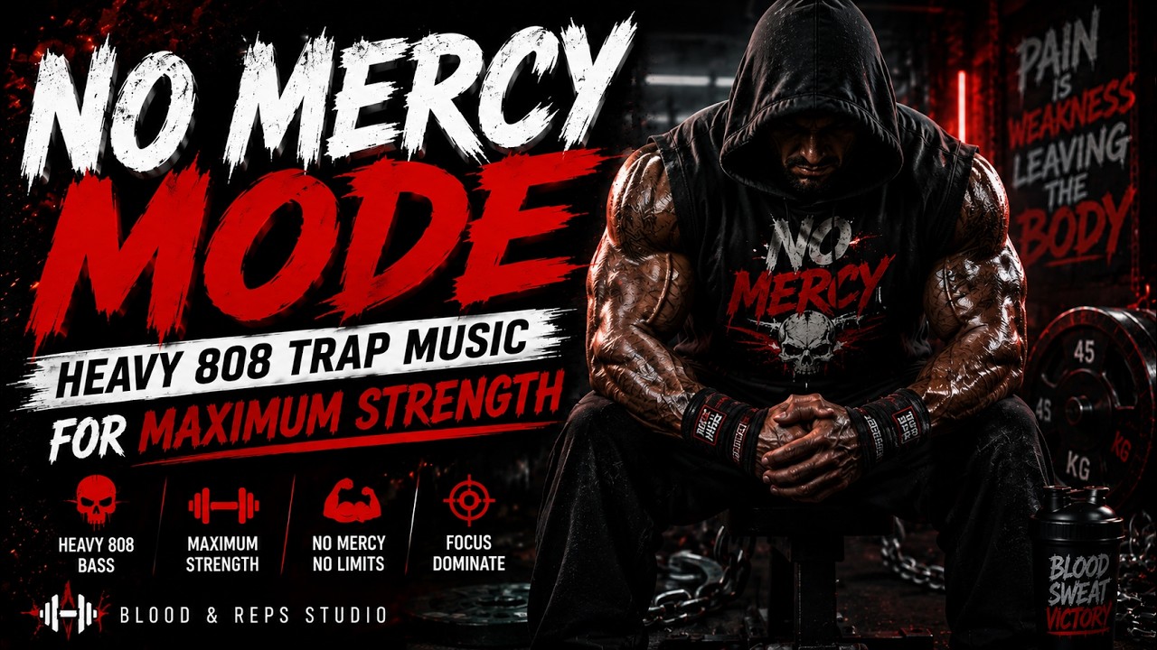 💀 NO MERCY MODE 🔥 Heavy 808 Trap Music for Maximum Strength