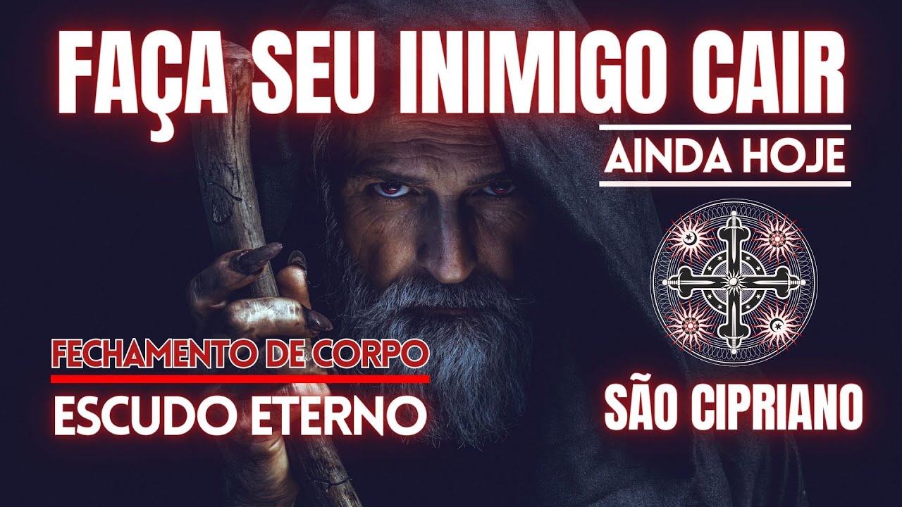 ORAÇÃO MUITO FORTE DE CIPRIANO PARA FECHAR  O CORPO E DERROTAR INIMIGO