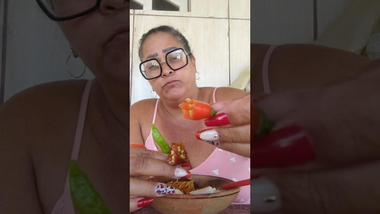 hoje eu fui de pimenta chocolate 👸🌶️🌶️🌶️🌶️🌶️