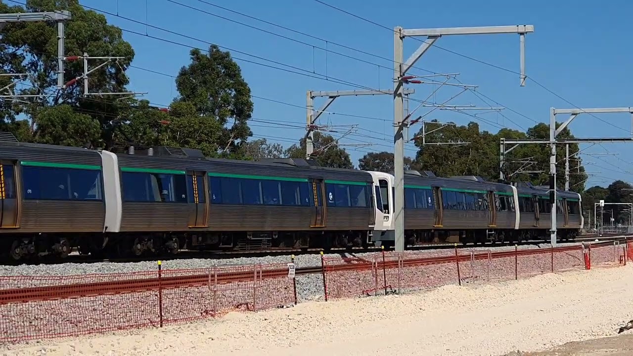 Transperth A-series 11/12 arriving at Midland