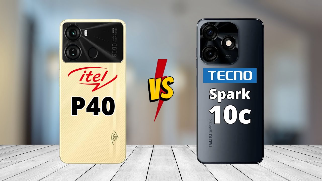 Itel P40 vs Tecno Spark 10C