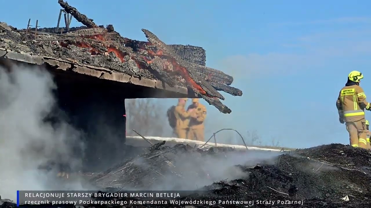 Spaliła się drewniana willa z PRL-u, w której być może gościł Gierek, Jaroszewicz i inni dygnitarze