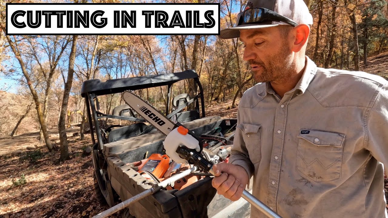 #631 - Cutting In Trails On The New Land... And Finishing The Pad.