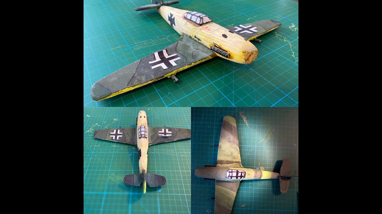 HANDMADE BF-109 RESTORATION - PART 1-  1440p