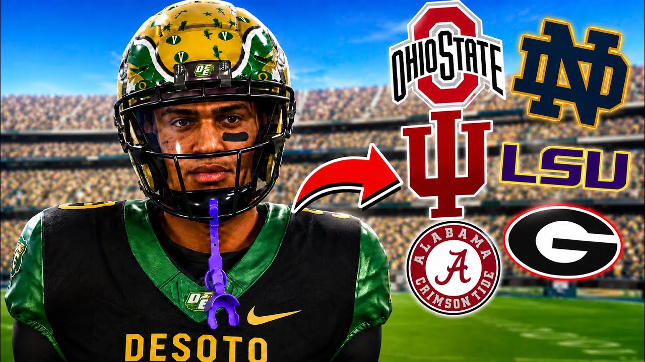 COLLEGE FOOTBALL 27 RTG: ИГРОК №1 В СТРАНЕ! ПРОСПЕКТ ИЗ ШКОЛЫ ДЕСОТО!