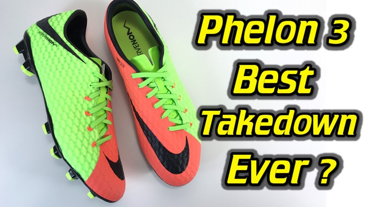 Nike Hypervenom Phelon 3 (комплект Radiation Flare) — обзор One Take + на ногах