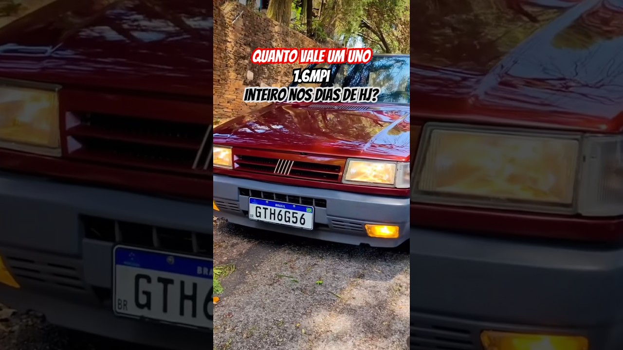 FIAT UNO 1.6 MPI QUANTO VALE HOJE?