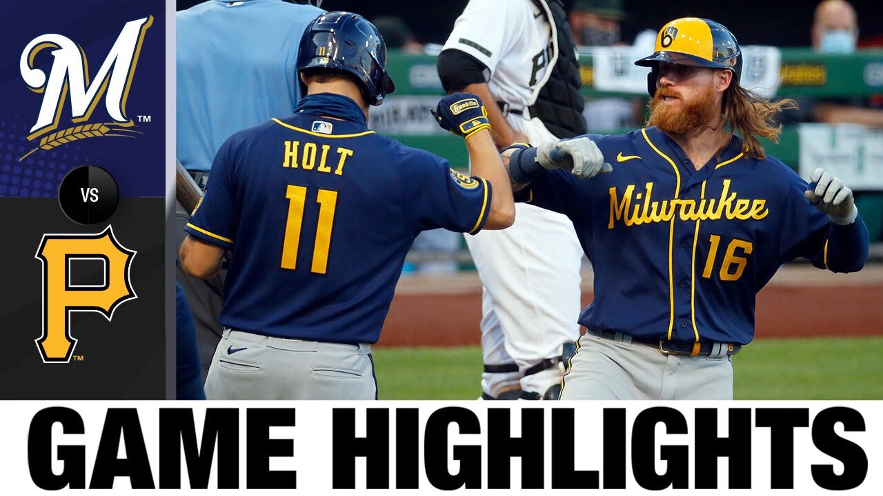 Brandon Woodruff leads Brewers to 3-0 win | Brewers-Pirates Game Highlights 7/29/20