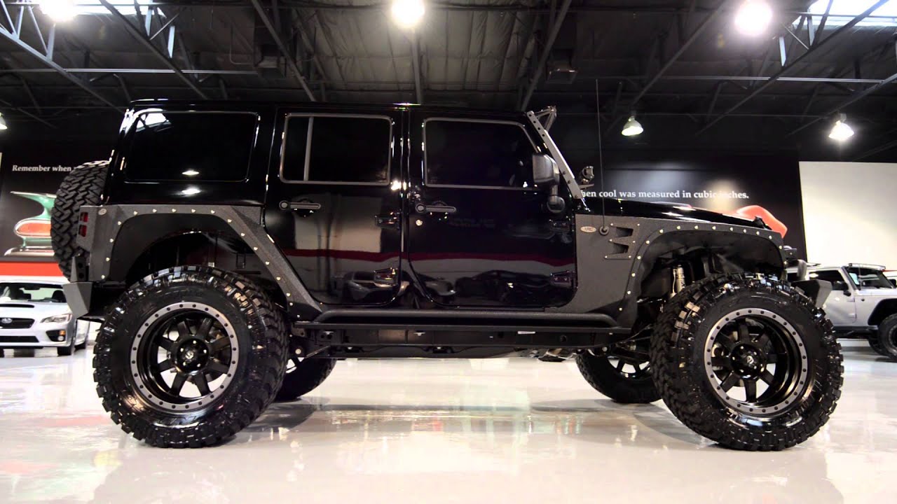 2015 Jeep Wrangler Black with custom accessories
