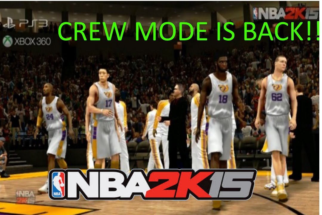 NBA2K15 Crew Mode Is Back!!!!