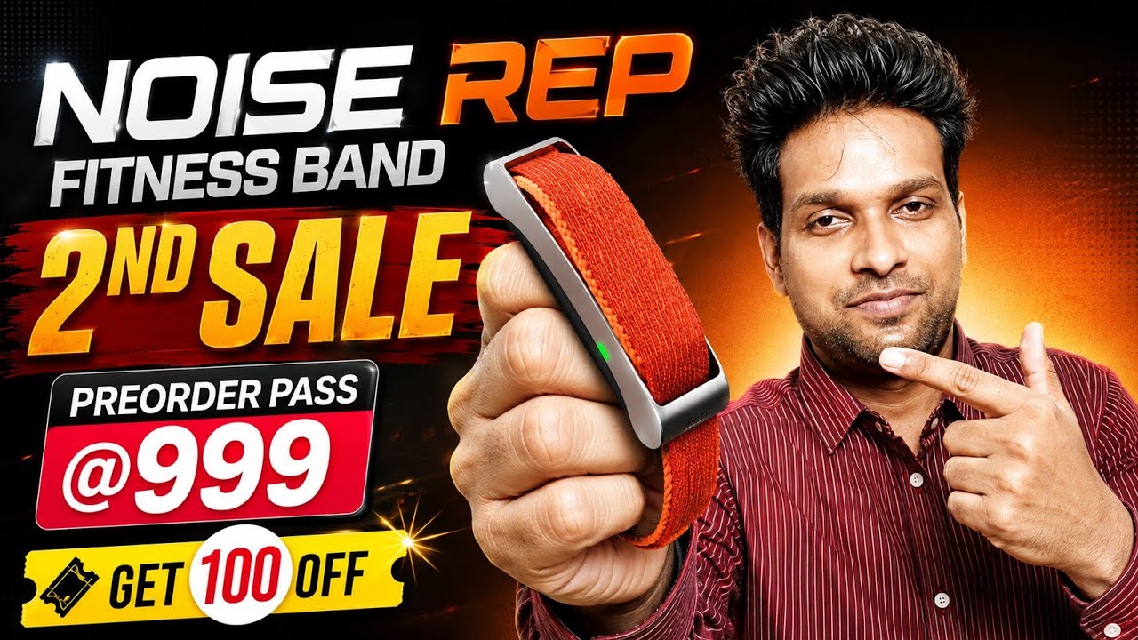 NOISE REP 2nd Sale Started 😲 Pre-Order Pass Validity | Noise Fitness band | Techpoke