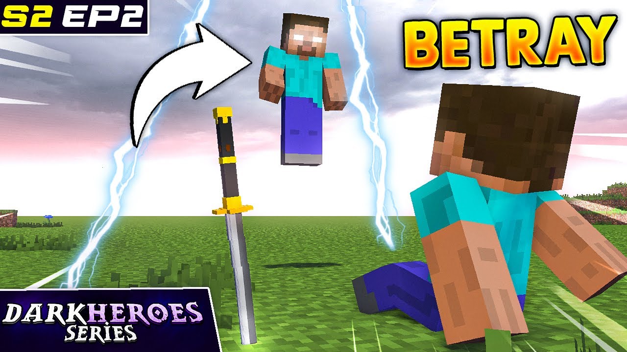 HEROBRINE Betrayed us in Darkheroes Minecraft [S2 Episode 2]