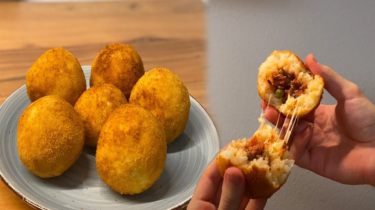 Arancini Rezept: So machst du die frittierten Reisbällchen aus Sizilien!