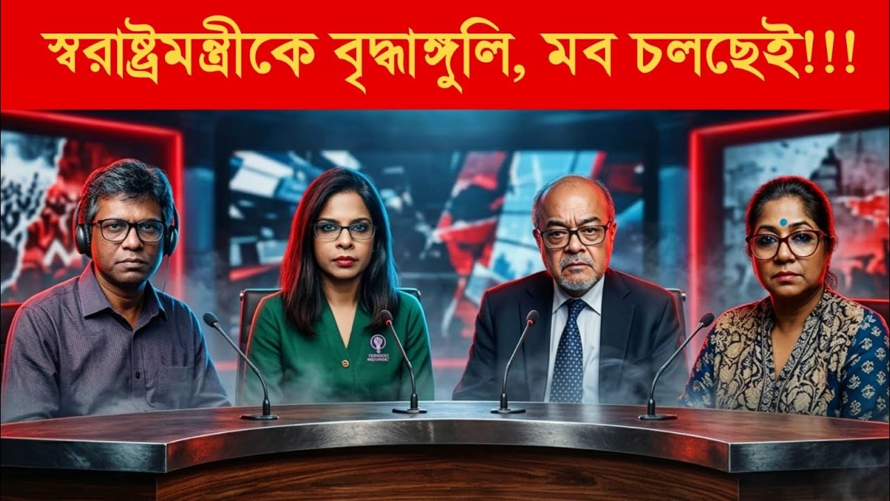 ভেতর-বাহিরঃ স্বরাষ্ট্রমন্ত্রীকে বৃদ্ধাঙ্গুলি, মব চলছেই!!