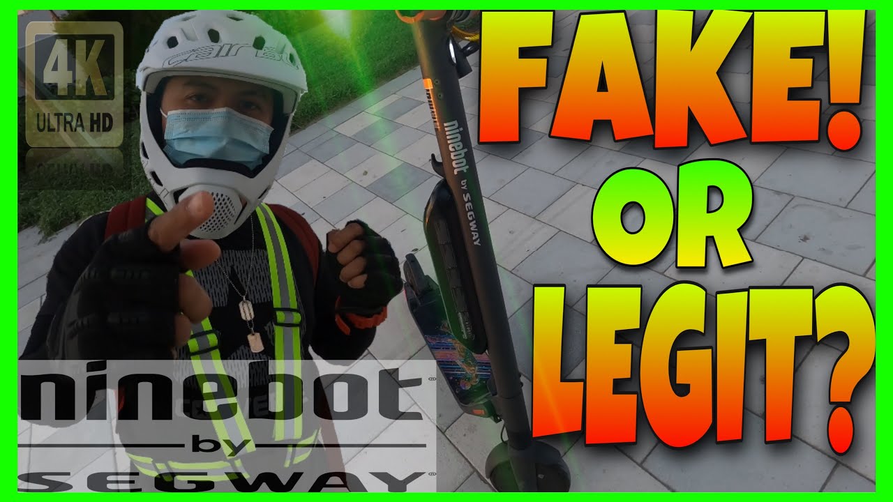 How To Easy Check The Ninebot Scooter Original Or Fake! | 💯% Legit | Ninebot es1/es2/es4 Vlog no.35