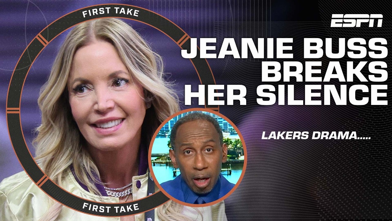 'LeBron James resurrected the Lakers!' - Stephen A. reacts to Jeanie Buss’ comments | First Take