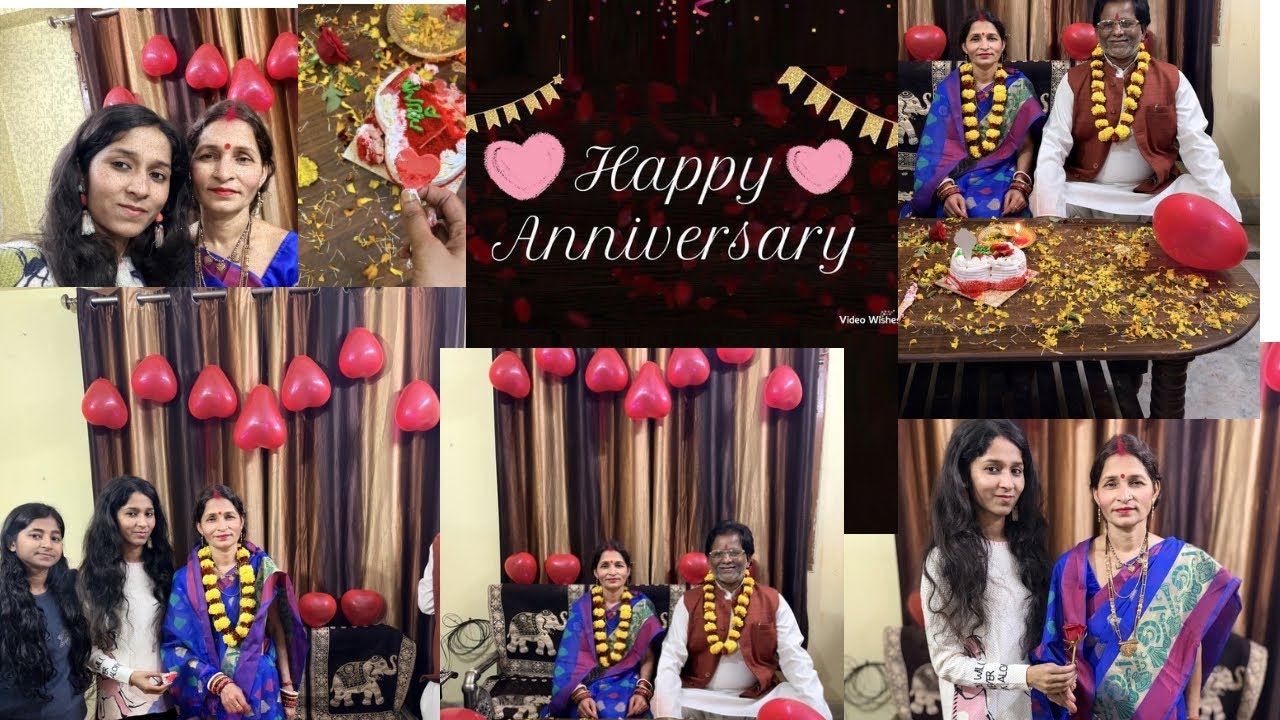 My parents 🪬🪬wedding anniversary Celebration vlog🪬🪬❤️❤️💕💕💐💐 ||Home||😍😍