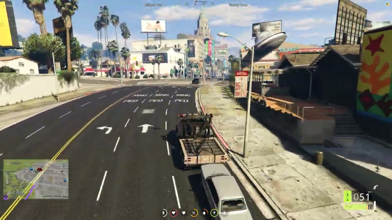 Police escort - HDRP