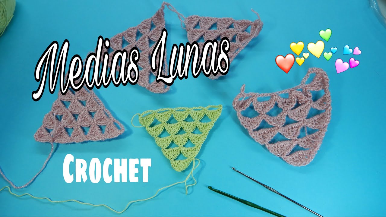 😍 PUNTADA TRIANGULAR Paso a Paso Ganchillo, Crochet TRIANGLE STITCH CROCHET DIY Tutorial Muy f&aacute;cil 😍