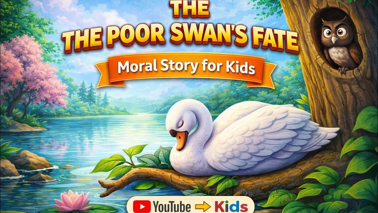 The Poor Swan's Fate - Panchatantra Moral stories @JoyfulMehul_Vibes 
