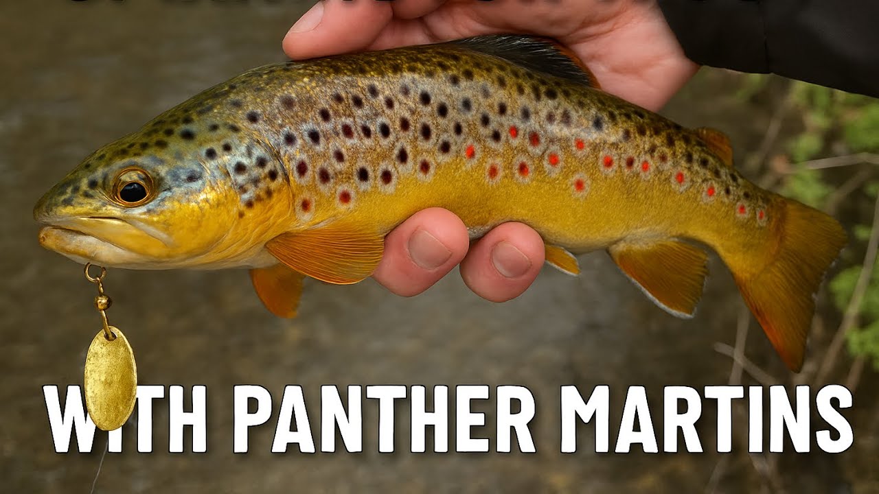 The Legendary Panther Martin Spinner catching Wild Brown Trout in Ireland