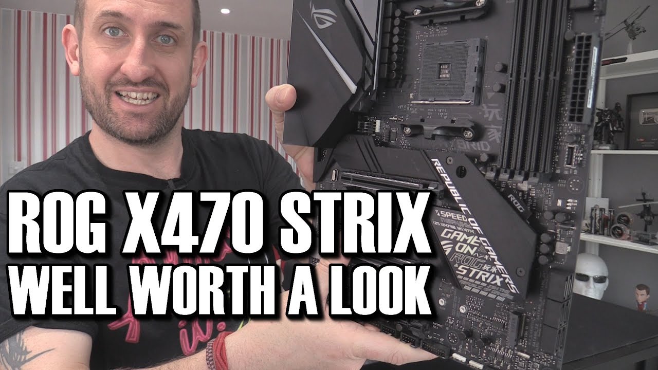 Asus ROG X470 Strix F Motherboard Review