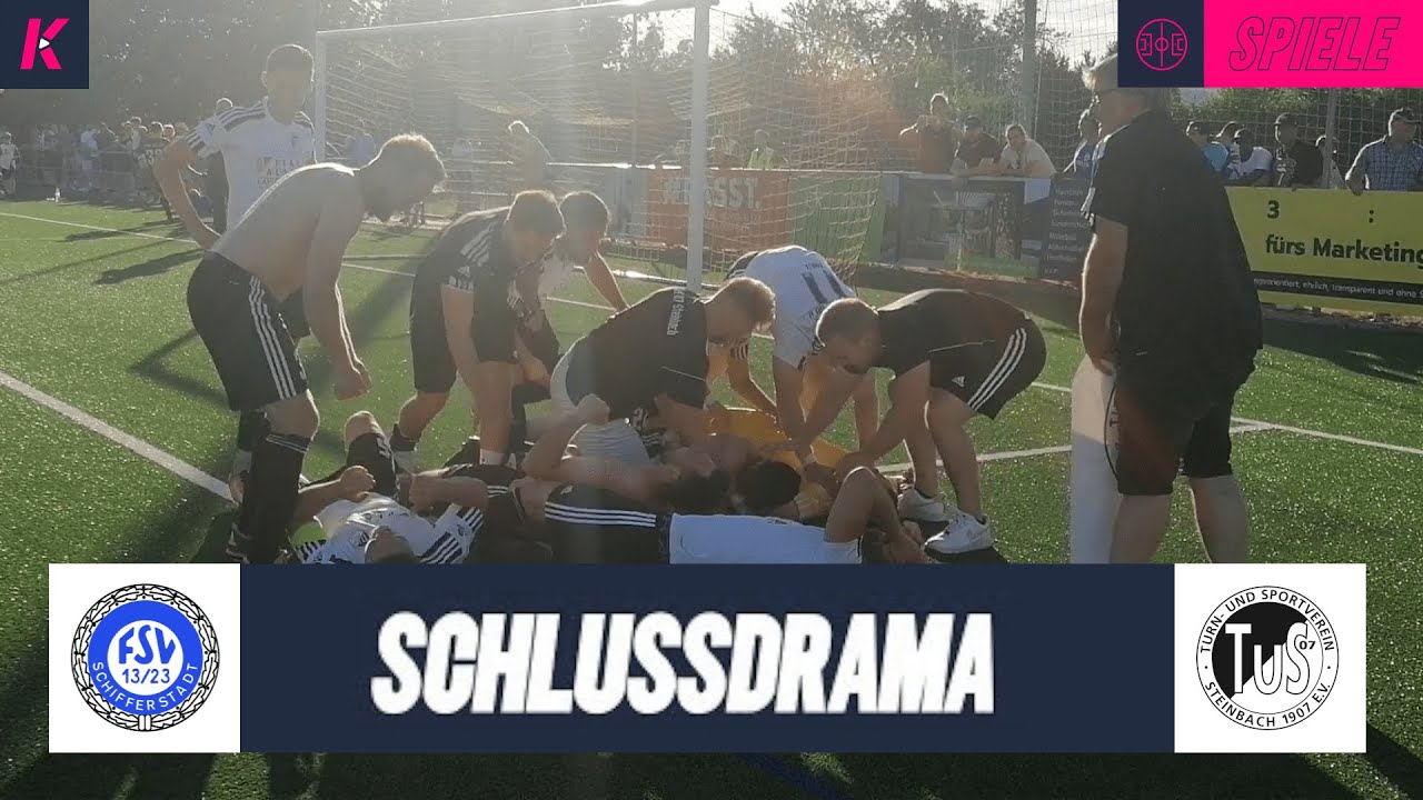 Unter Baslers Augen: Elfmeter-Krimi in der Relegation | FSV Schifferstadt – TuS 07 Steinbach