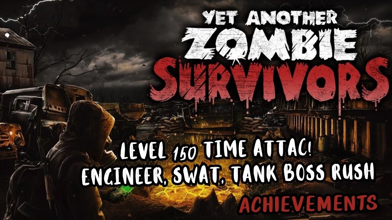 Yet! Another Zombie Survivors - Level 150 Time Attack! Engineer, Swat, Tank Boss Rush