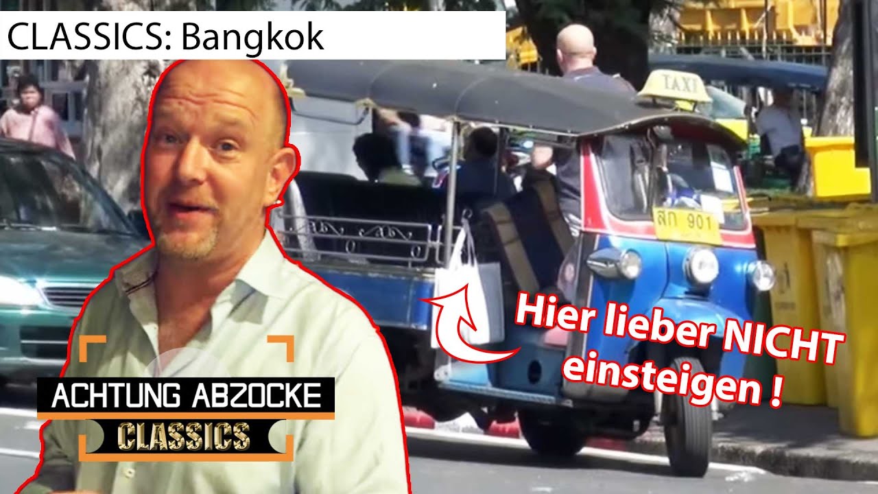 KAFFEEFAHRT statt TAXIFAHRT 😒 Bangkoks Tuk Tuk Masche l Achtung Abzocke CLASSICS | Kabel Eins