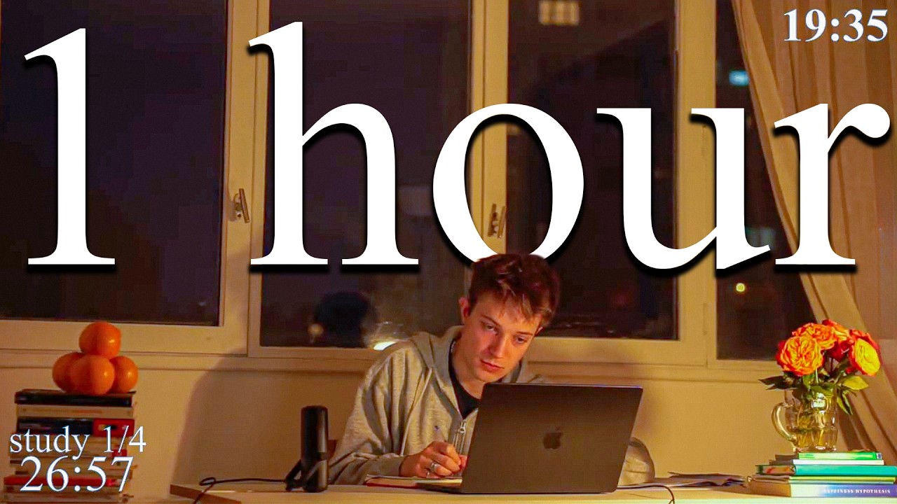 LIVE | 5-HOUR study with me 📚⛈️ rain sounds & pomodoro timer 60 & 10
