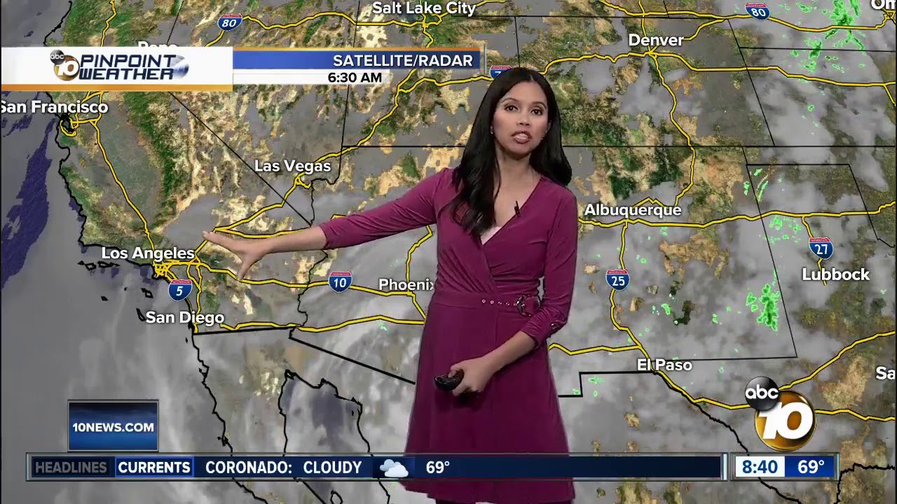 10News Pinpoint Weather for Sun. July 28, 2019