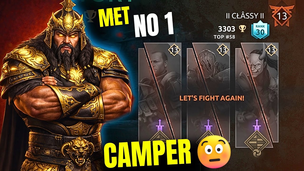 Met World&rsquo;s no 1 Camper 💀 | Shadow fight 4 arena