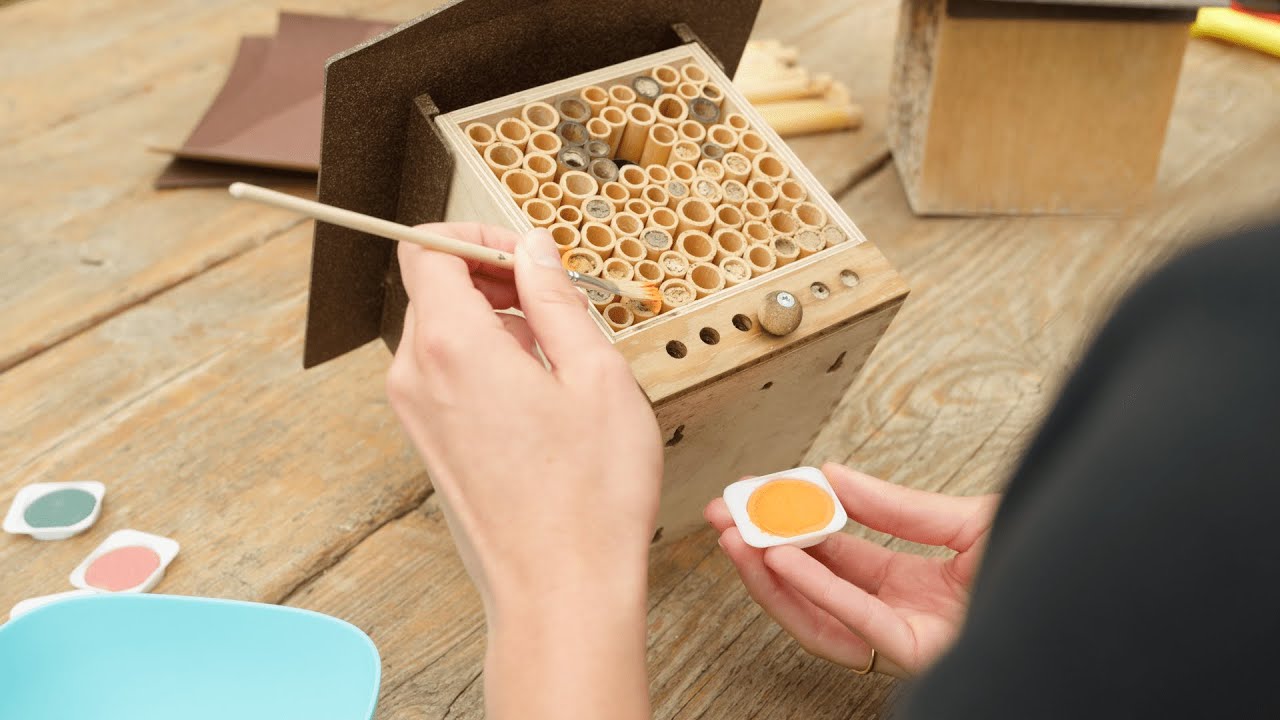 Markierungsmethode fürs BeeHome: Röhrchen richtig kennzeichnen