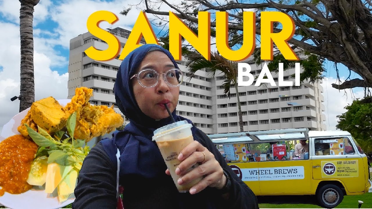 Beachfront Hotel in SANUR, BALI + Finding Affordable Halal Food