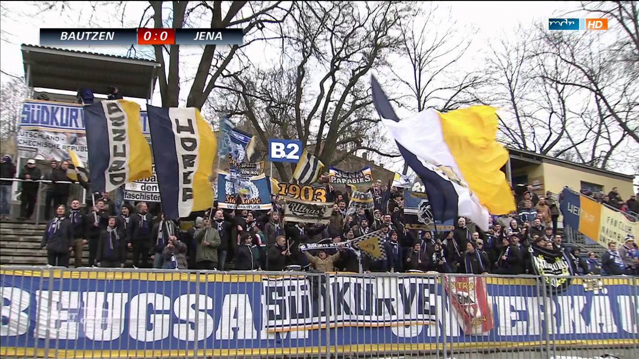 2015/2016 23. Spieltag: FSV Budissa Bautzen - FC Carl Zeiss Jena 0:2