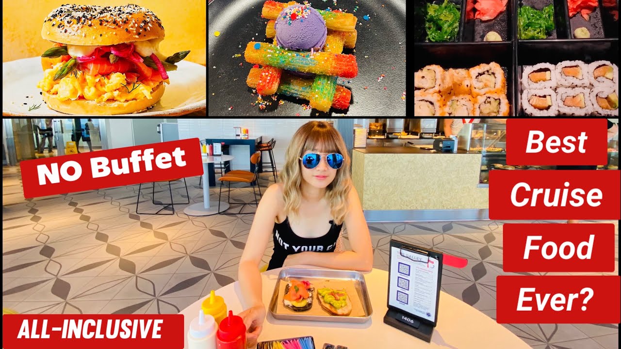 Virgin Voyages Food & Beverages - The Galley buffet Valiant Lady 