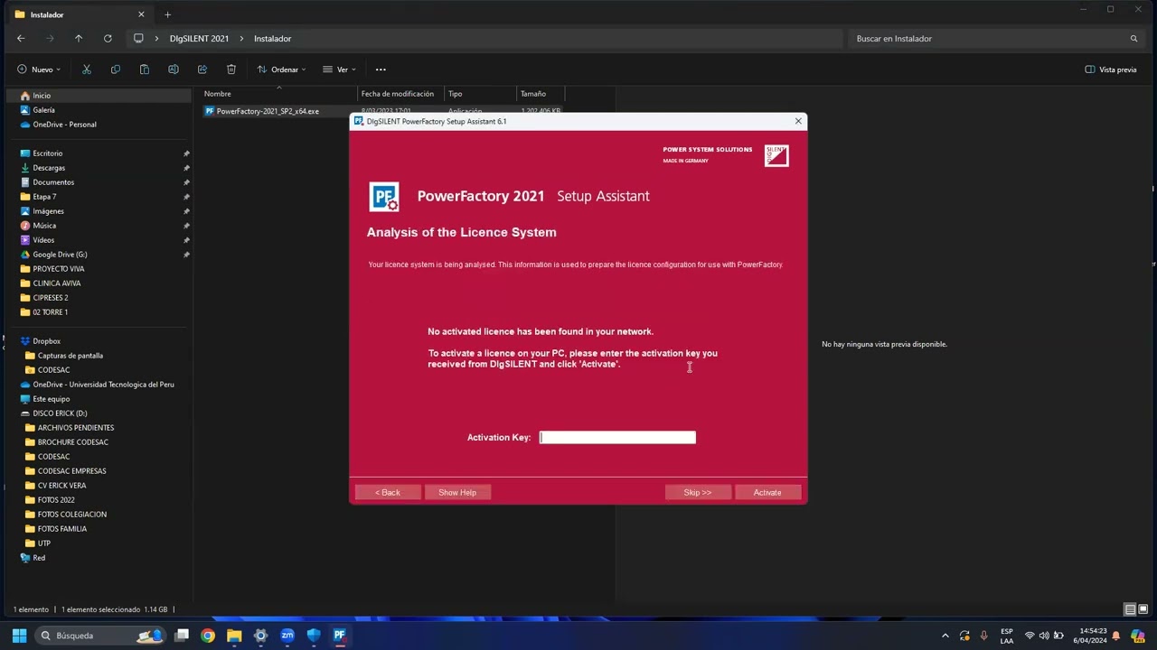 INSTALACION CORRECTA DEL DigSilent 2021 - Explicado al 100%