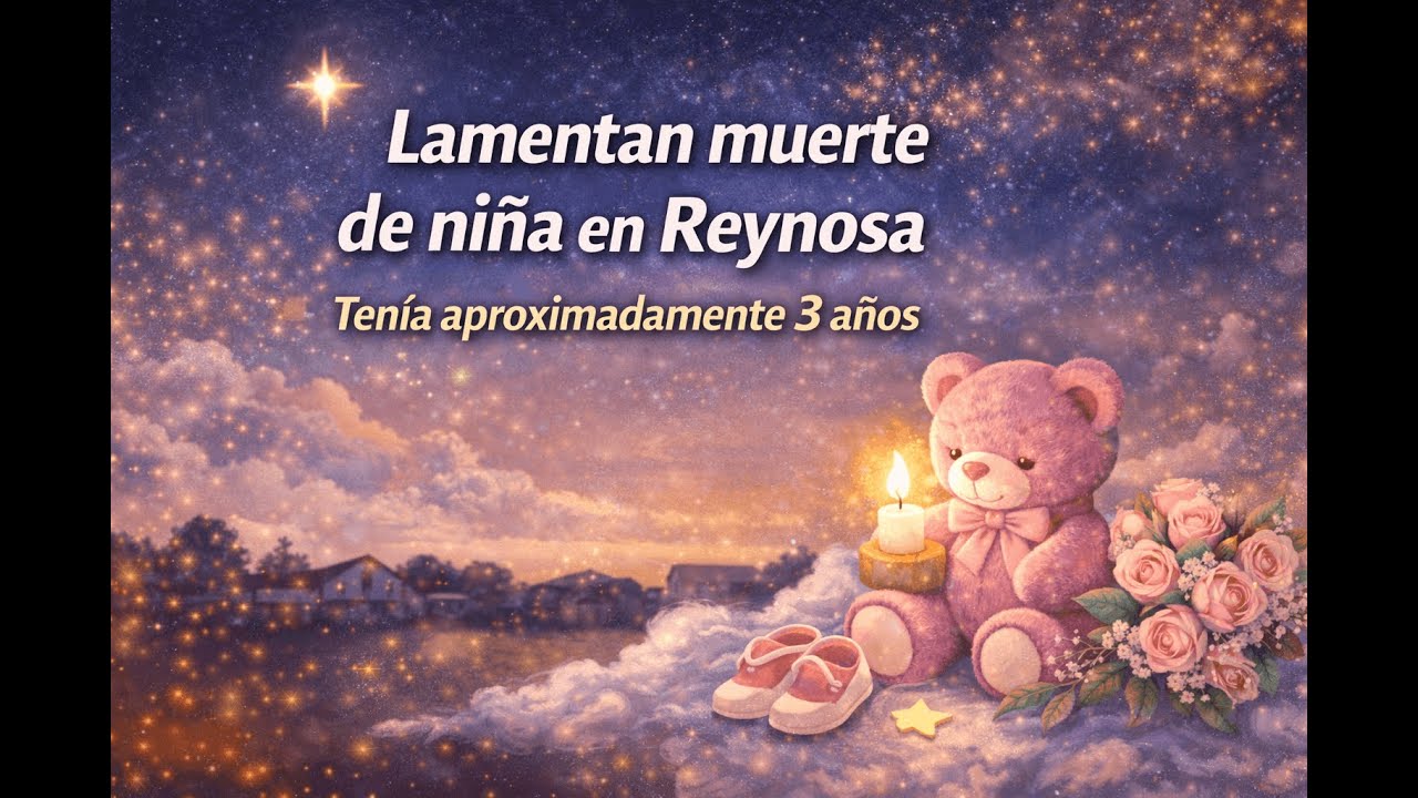 ⚠️🕊️ Tragedia en Reynosa: muere niña de 3 años