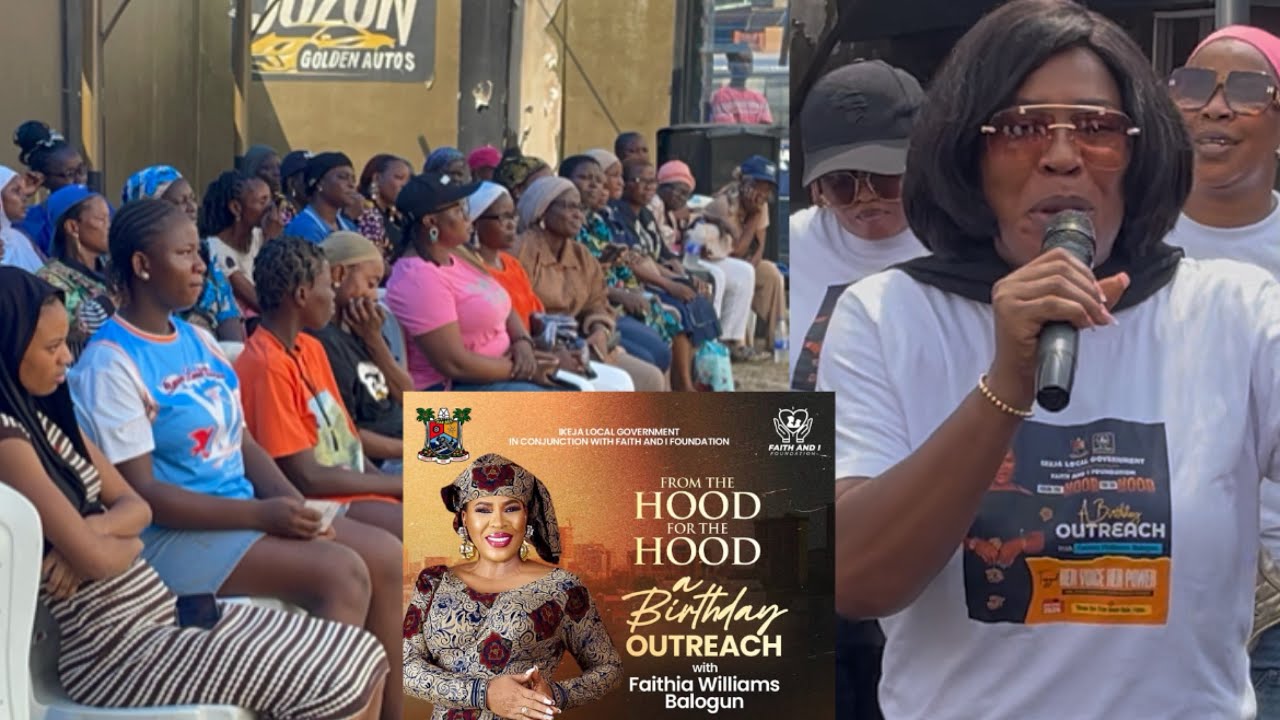 Посмотрите, что сделала Фейтия Уильямс Балогун в день своего рождения, когда ее пригласили выступ...