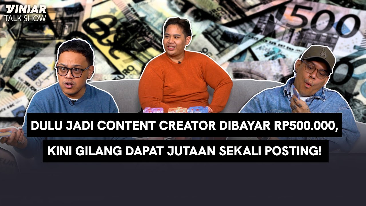Gilang Samiadji: Sekarang Ngonten Gausah Mikir! Malah Ga Laku! | #VINIAR Talk Show
