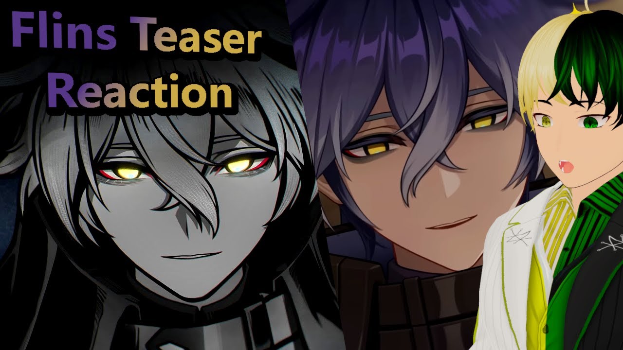 Why does he look so scary?! | Flins Teaser Reaction | Genshin Impact