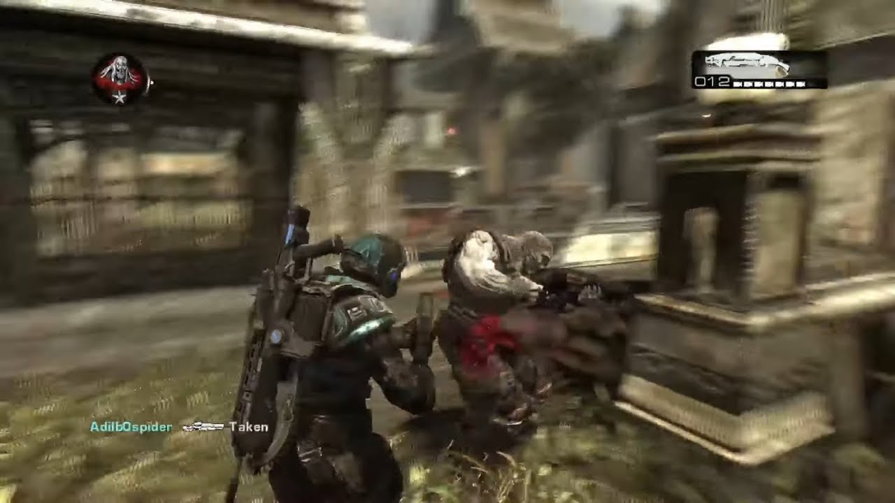 INSANE 1V4 CLUTCH AGAINST TRYHARDS - GEARS OF WAR 2