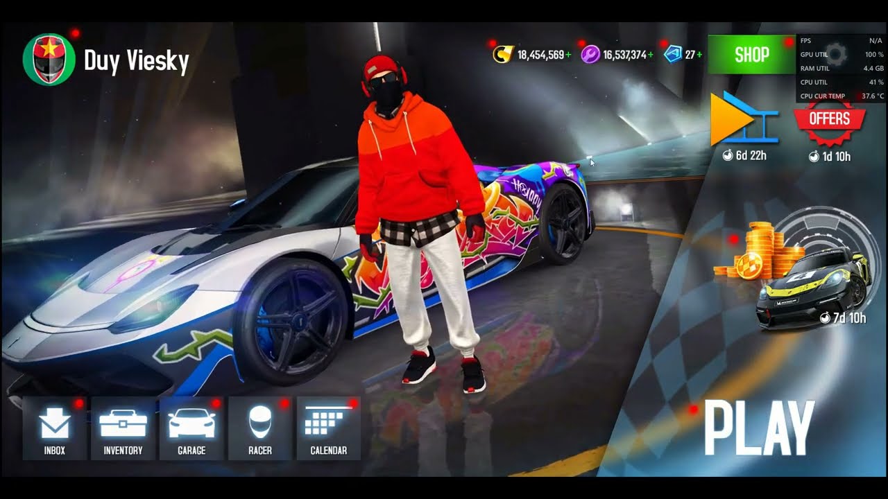 Asphalt 8 - Top 48 Without Extra Tank - Venice - 21/2/2022