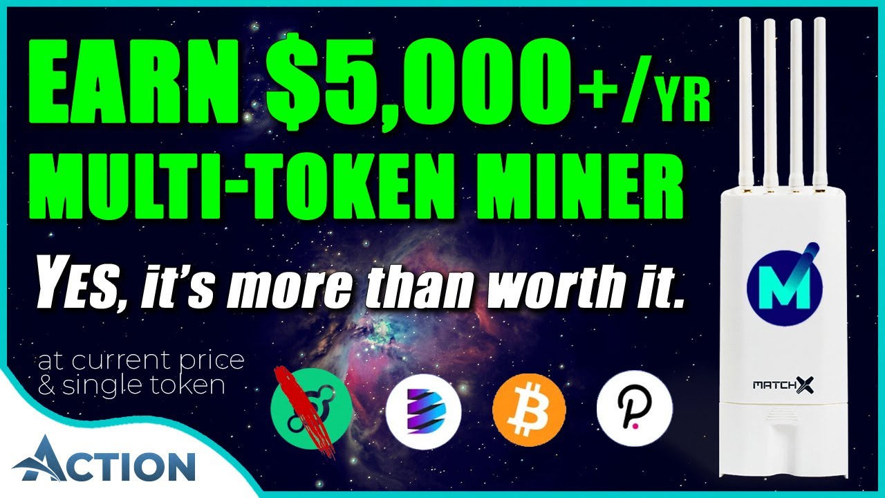 Next Helium Network? Match X M2 Pro Miner - MXC and Multi-Token Miner