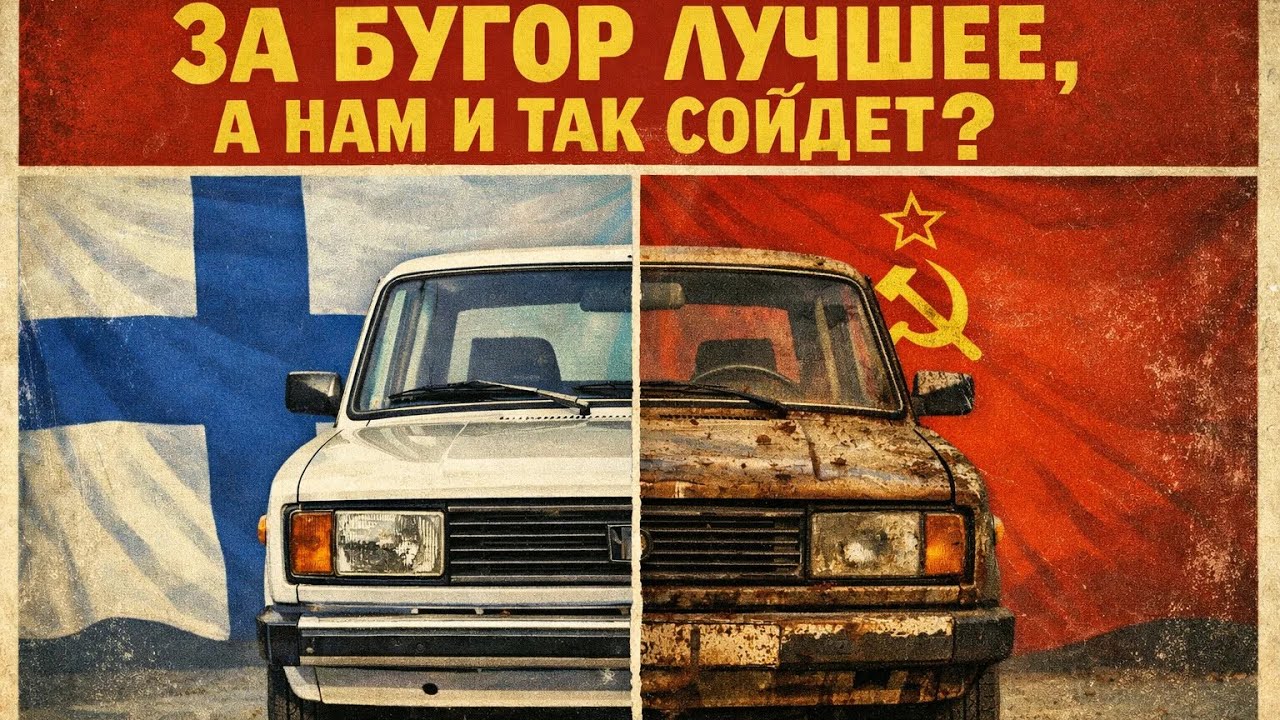 Ты НЕ МОГ купить такую ВАЗ-2105 — её продавали только финнам